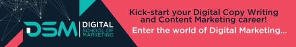 DSM Digital school of marketing - Copywriting and content marketing course registration