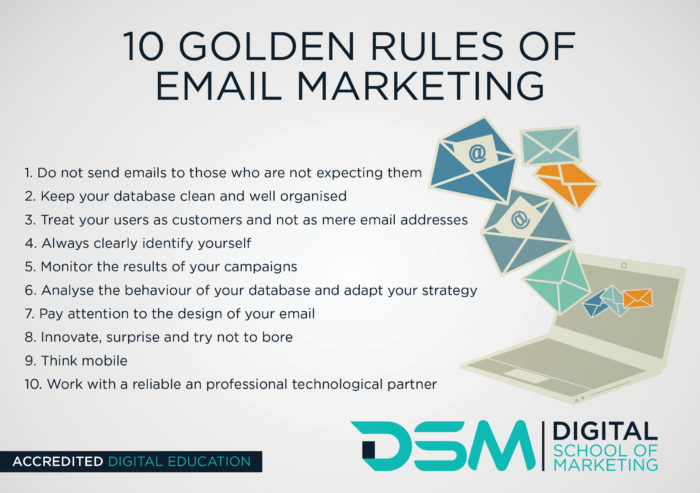 DSM Digital school of Marketing - email marketing