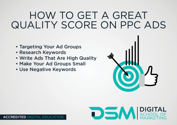 DSM Digital School of Marketing - PPC campaigns