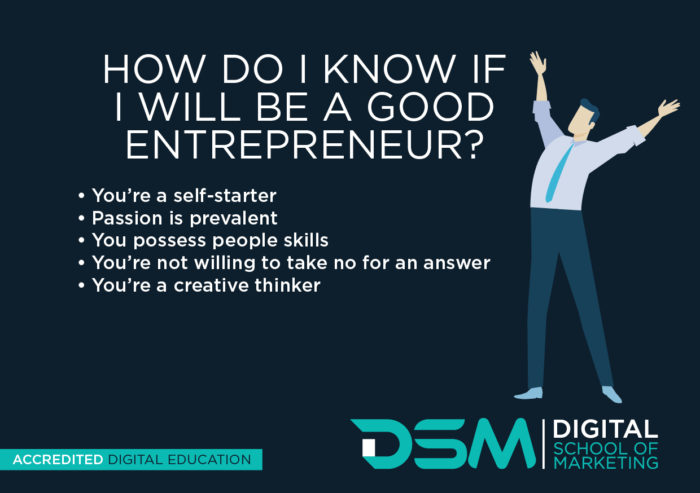 DSM Digital School of Marketing - entrepreneur