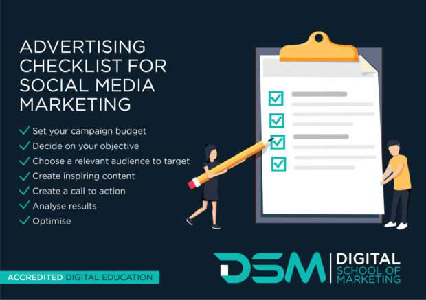 DSM Digital school of marketing - social media advertising costs