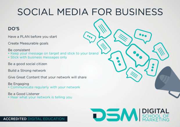 DSM Digital school of marketing - social media marketing