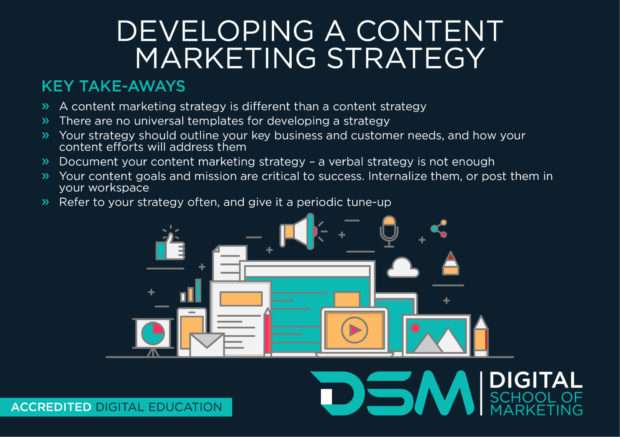 DSM Digital school of marketing - social media content
