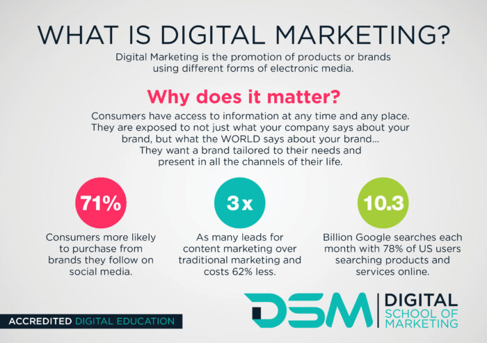 DSM Digital School of Marketing - digital Marketing