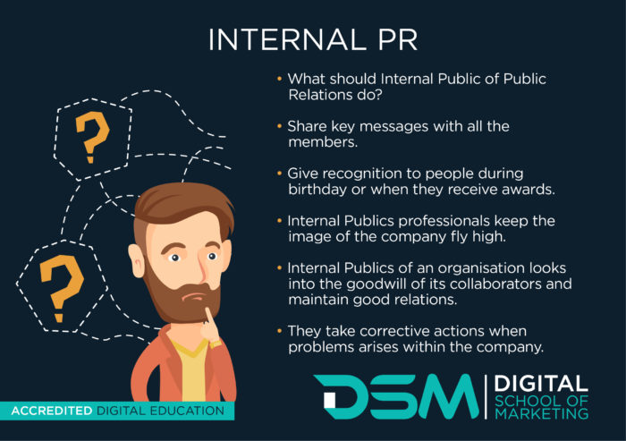 DSM Digital School of Marketing - internal pr
