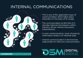 DSM Digital School of marketing - internal communications plan
