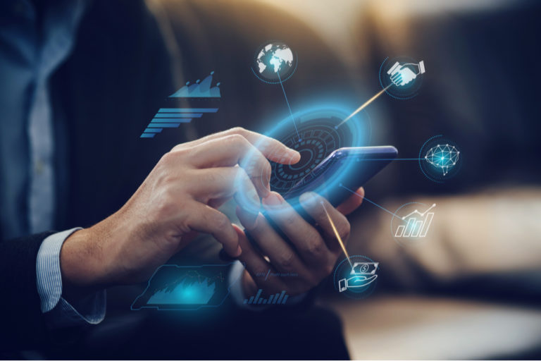 No-code Tech Stack Hologram Icon